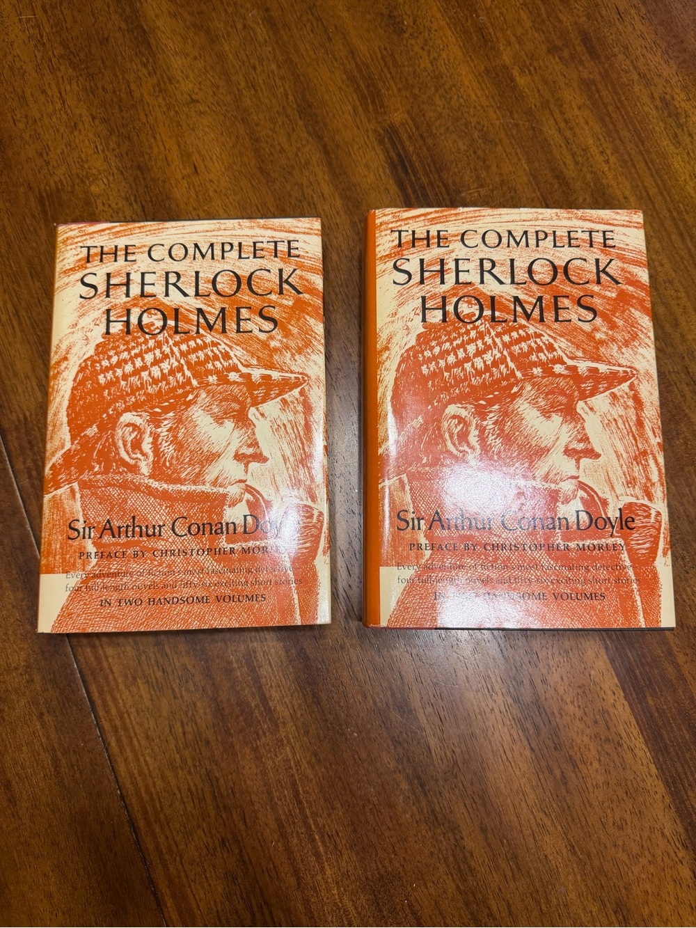 The Complete Sherlock Holmes In Two Handsome Volumes Sir Arthur Conan Doyle 1930